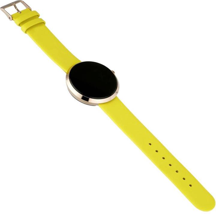 Actual product image Xlyne X-WATCH Siona Color Fit Smartwatch Yellow