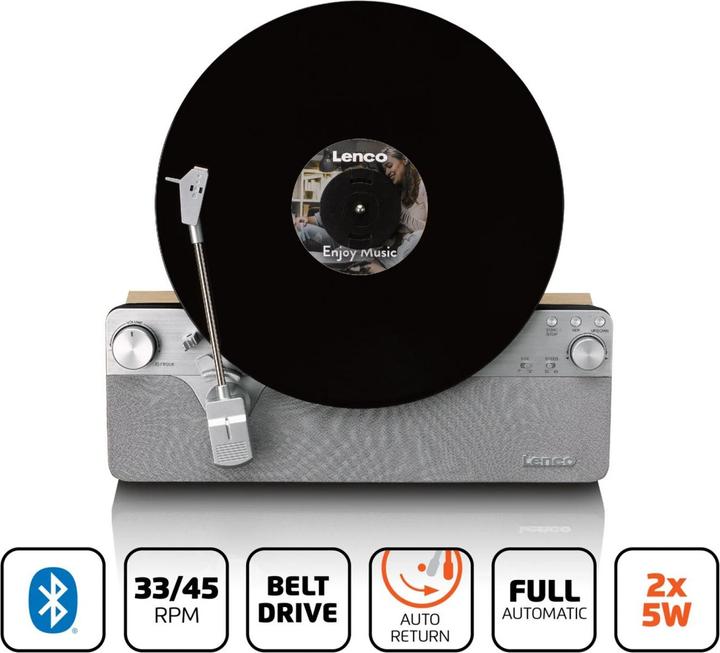 Actual product image Lenco LSA-071SI silver (Automatic)