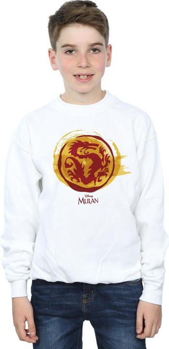 Produktbild Disney Mulan Courage Dragon Symbol Sweatshirt Jungen (140, 146)