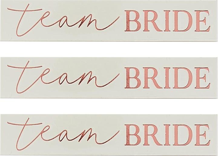 Actual product image Ginger Ray Tattoo 'Team Bride
