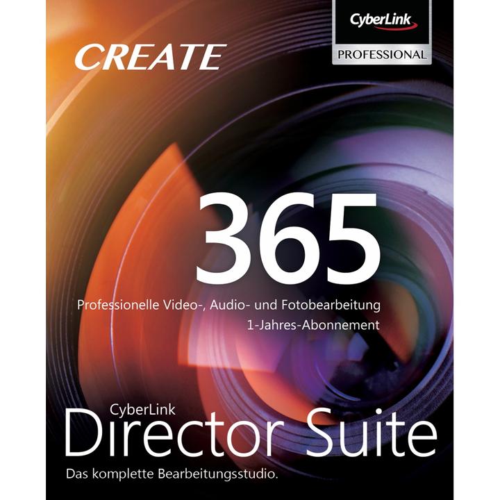 Actual product image CyberLink Director Suite 365 (1 User, 1 Devices/Users, 12 months)