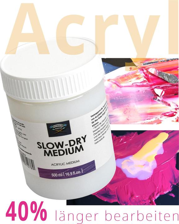 Actual product image Paintersisters Slow Dry Medium Acryl 500ml (500 ml)