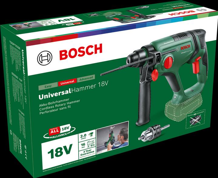 Actual product image Bosch Home & Garden Universal Hammer 18V (Rechargeable battery operated)