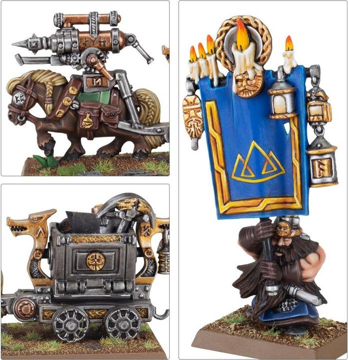 Immagine prodotto Games Workshop Warhammer ToW - La montagna dei nani ospita i mineurs (Materiale sintetico)