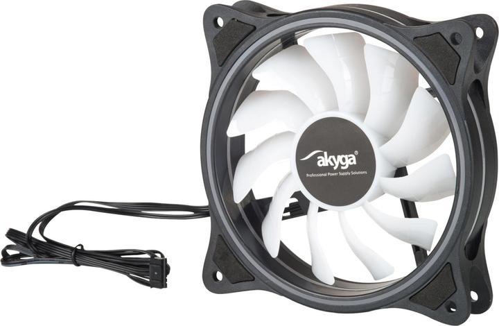 Actual product image Akyga AW-12D-RGB fan (120 mm, 1 x)