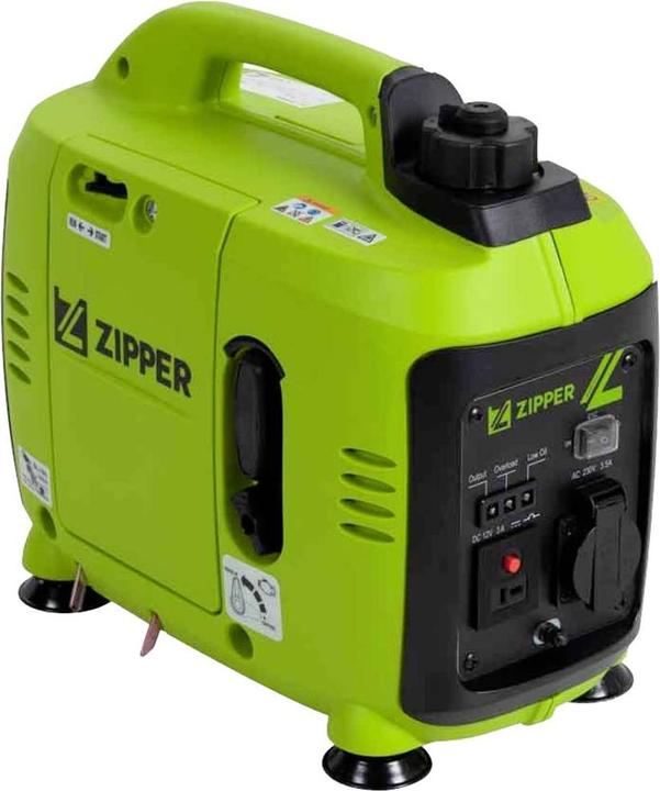 Zipper Stromerzeuger Inverter (800 W, 1.55 l)