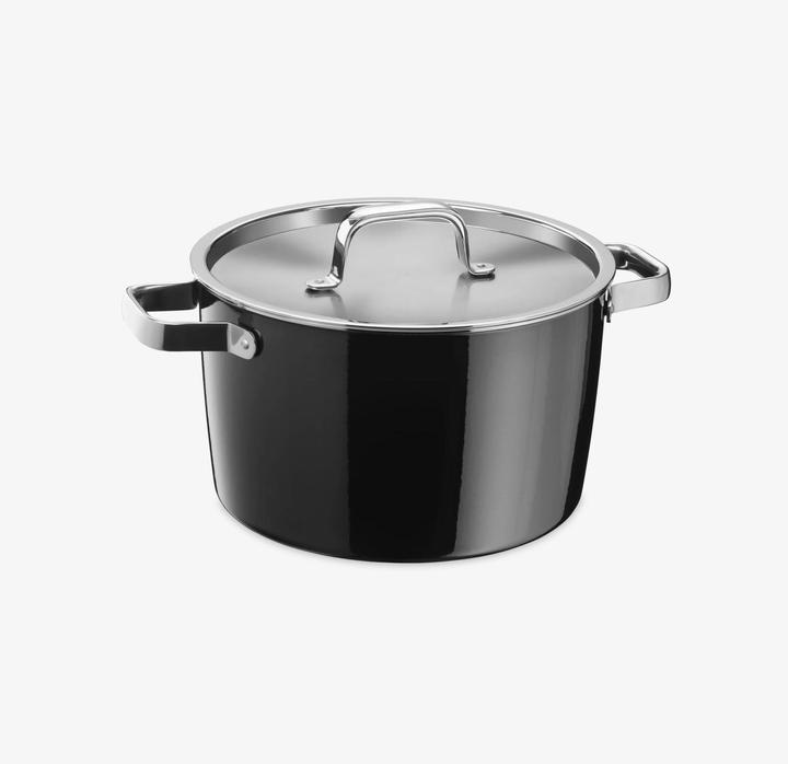 Image du produit WMF Pot de viande noir (24 cm, Casserole, Acier)