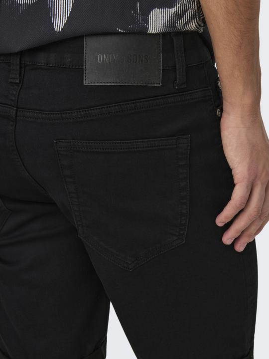 Produktbild Only & Sons Onsply Jog Blk 0280 Pim Dnm Shorts Noos (XXL)