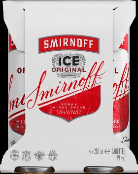 Immagine prodotto Smirnoff Vodka Ice 4 x 0.25 l (4 x 250 ml)