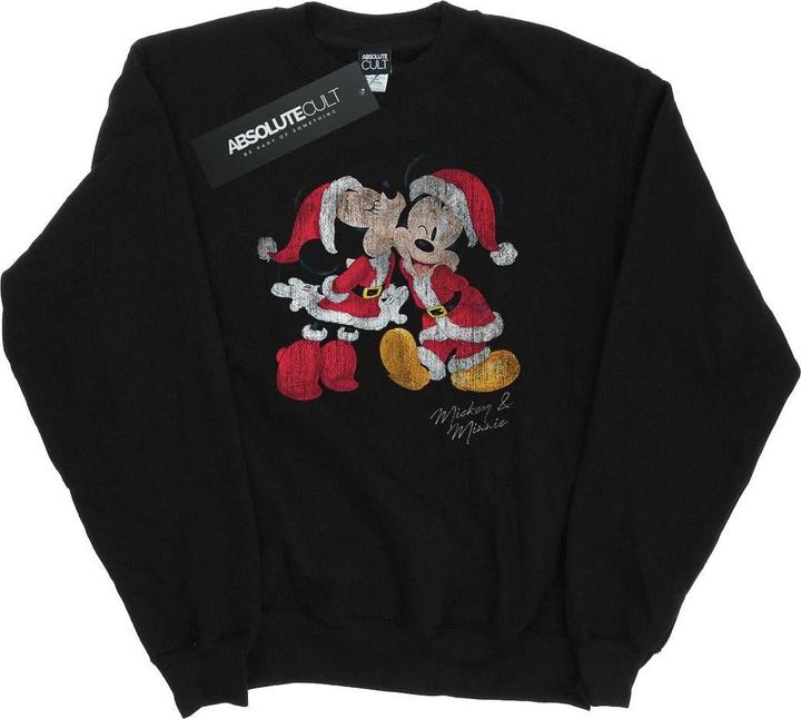 Immagine prodotto Disney Mickey And Minnie Christmas Kiss Felpa Uomo (S)