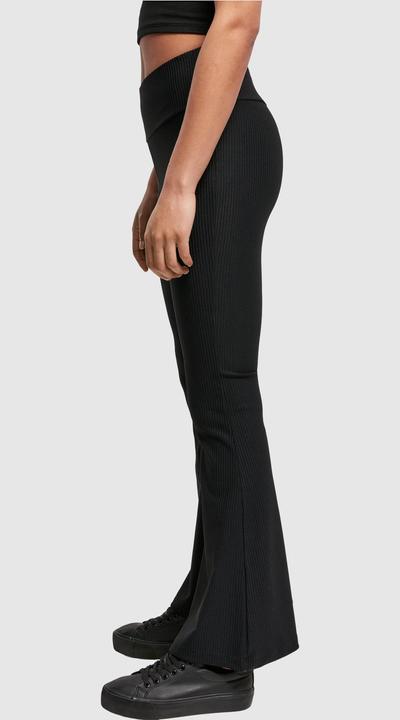 Image du produit Urban Classics Ladies High Waist Rib Boot Cut Leggings (XXL)