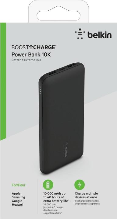 Actual product image Belkin BoostCharge (10000 mAh, 15 W, 37 Wh)