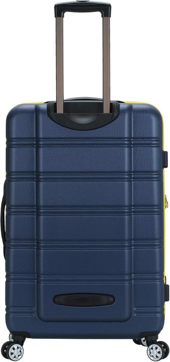 Actual product image Rockland 3-teiliges Melbourne Hartschalen-Koffer-Set (93.60 l, Hand luggage (up to 50 litres), M (50 - 90l), L (90 - 115l))