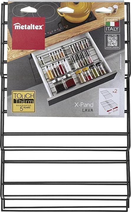 Immagine prodotto Metaltex Gewürzregal X-Pand Lava