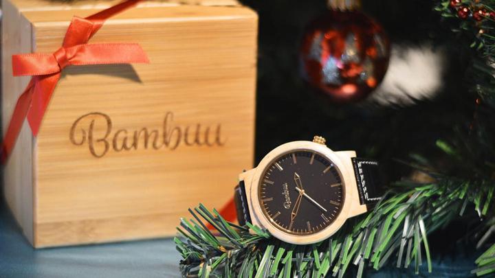 Immagine prodotto Bambuu Orologio di legno (Orologio da polso analogico, 40 mm)
