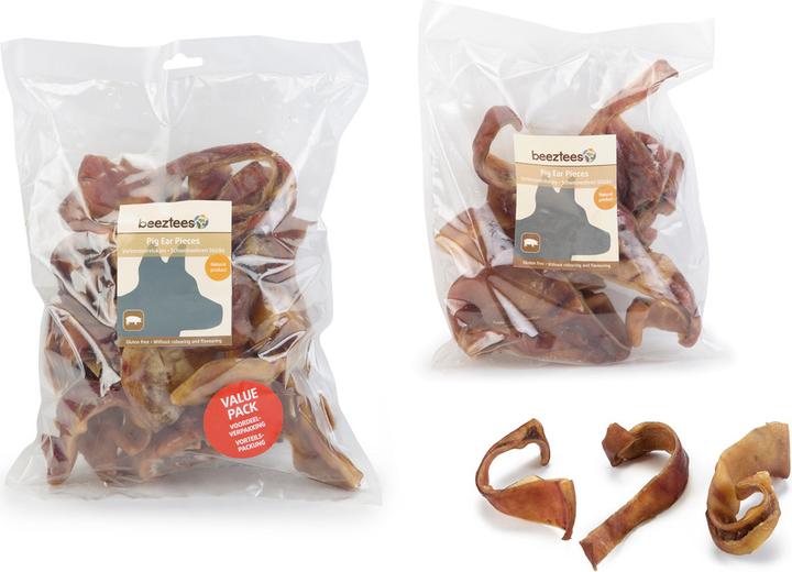 Produktbild Beeztees Schweineohrstücke (500 g)