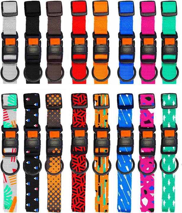 Image du produit Karlie Art Sportiv Plus Collier réglable nouvelles couleurs universelles Mix and Match (XL, Chien, Promenade)