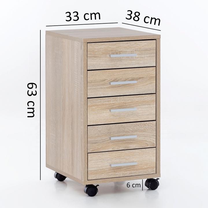 Immagine prodotto Wohnling Lisa (33 x 38 x 63 cm)