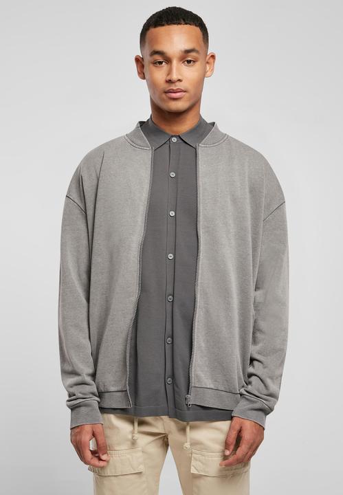 Actual product image Urban Classics Washed Sweat Bomber - 17020 (XXL)