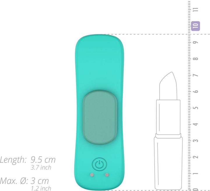Actual product image Amorelie Boogie app-controlled panty vibrator