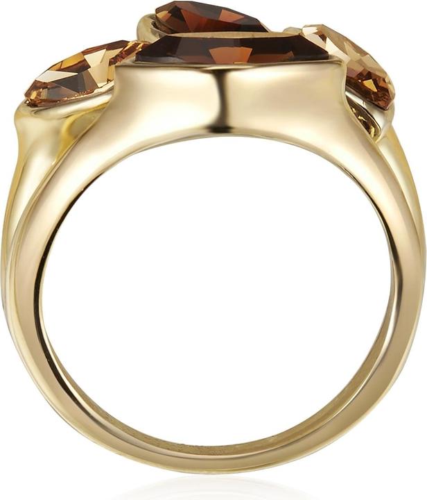 Produktbild Lulu & Jane Damen Metall-Legierung verziert mit Kristallen von Swarovski® gelbgold - 29421 (58)