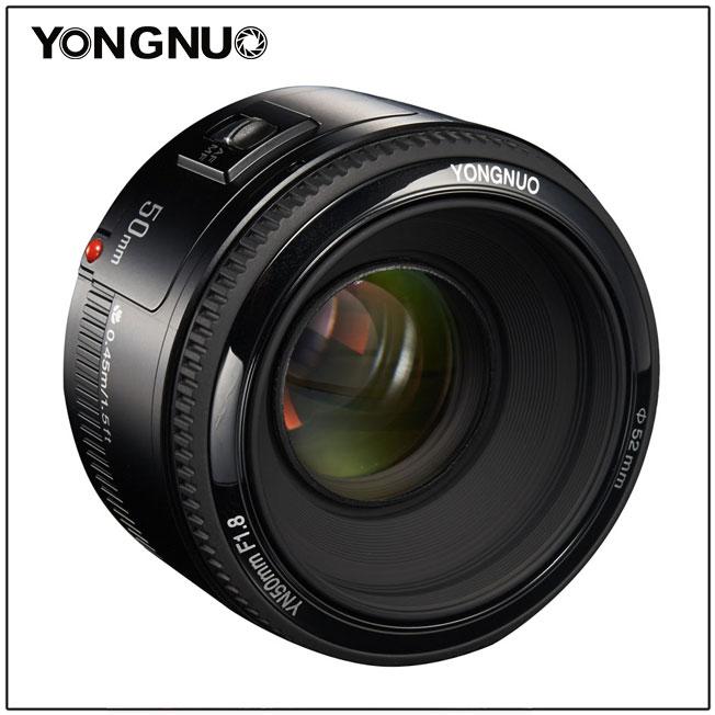Actual product image Yongnuo 50mm f/1.8 Canon EF (Canon EF, full size, APS-C / DX)