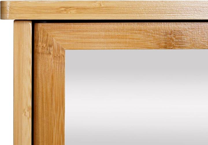 Actual product image Mendler Mirror cabinet HWC-B18, bamboo 62x66x15cm (62 x 66 x 15 cm)
