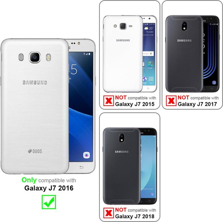 Actual product image Cadorabo TPU Candy Cover (Samsung Galaxy J7 2016)