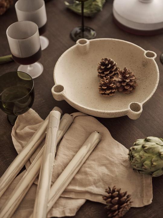Image du produit Ferm Living Bougeoir en forme de bol (Ø 27 x 7 cm)