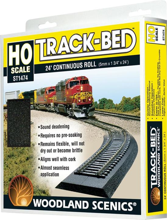 Bachmann Trains H0 Gleisbett - Rolle 730X4,7X0,5Cm (Spur H0)