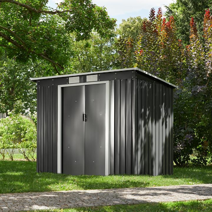 Actual product image tectake Garden shed