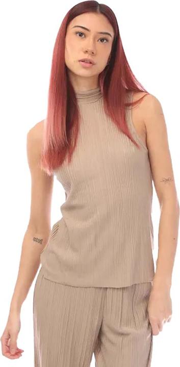 Actual product image Vero Moda Womens/Ladies Cira Plisse Tank Top (32 D)