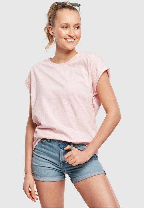Produktbild Urban Classics Ladies Color Melange Extended Shoulder Tee (L)