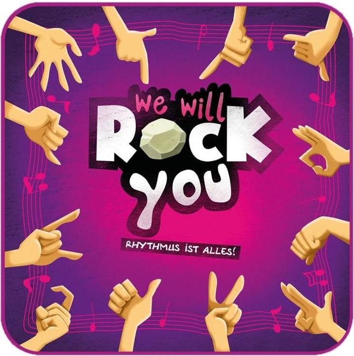 Produktbild Cocktail games COGD0002 - We will Rock you - Kartenspiel, 4-12 Spieler, ab 10 Jahren (DE-Ausgabe) (Deutsch)