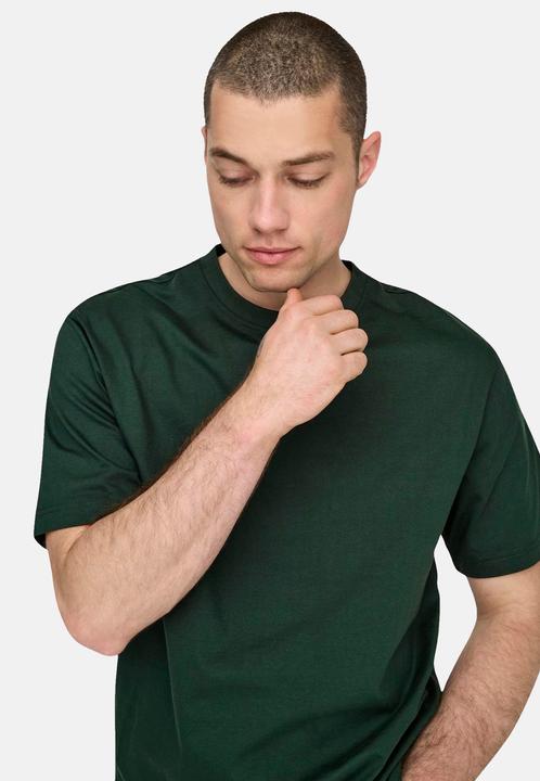 Produktbild Only & Sons Locker geschnitten Rundhals T-Shirt T-shirt (L)