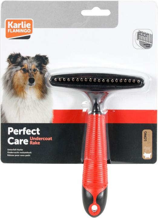 Actual product image Karlie Undercoat rake single row long / wide (Dog)