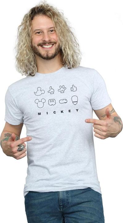 Produktbild Disney Mickey Mouse Deconstructed TShirt (L)