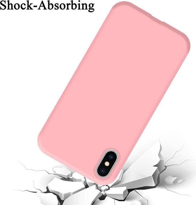 Actual product image Cadorabo TPU Liquid Silicone Case Cover (Apple iPhone XS Max)