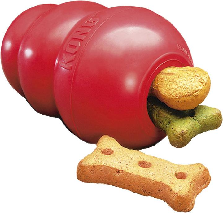 Image du produit KONG Classic (Apporter, Jouet alimentaire pour chien, Jouet à lancer chien)