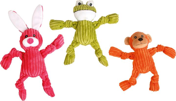 Actual product image Karlie Dog toy Connie Corduroy