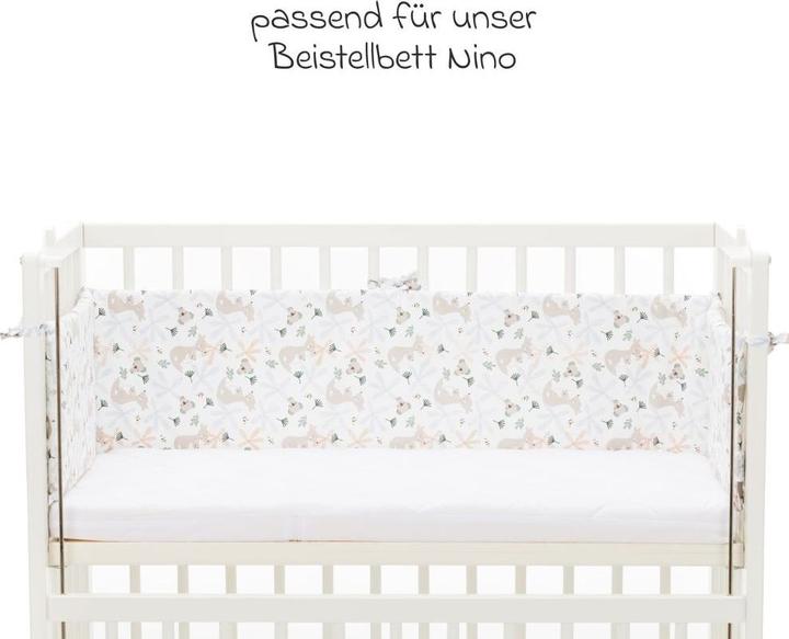Produktbild Fillikid Babynestchen & Bettschlangen Nestchen für Beistellbett Nino 175 cm - Kangaroo