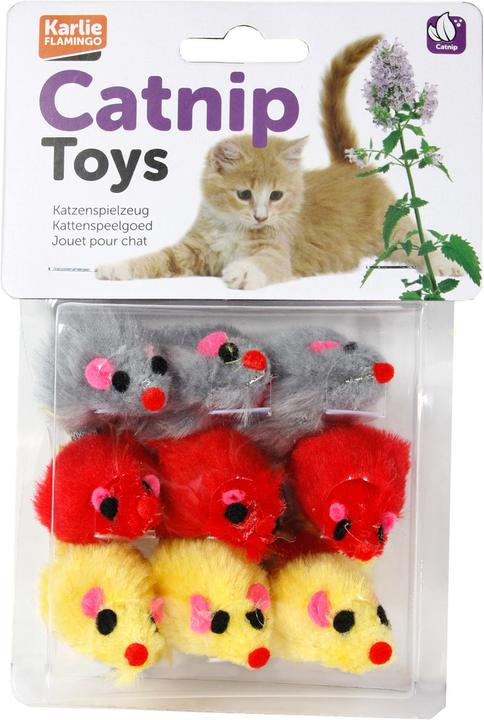 Image du produit Karlie Souris en fourrure (Jouet en peluche chat)