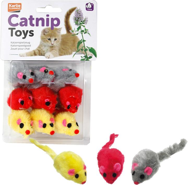 Image du produit Karlie Souris en fourrure (Jouet en peluche chat)