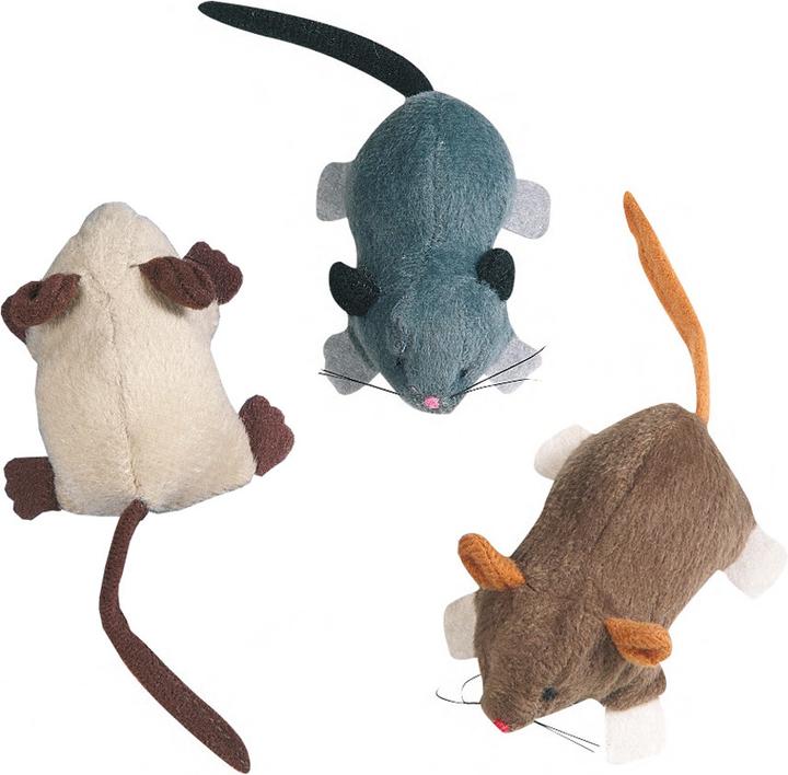 Actual product image Karlie Plush mouse with catnip (Catmint toy)