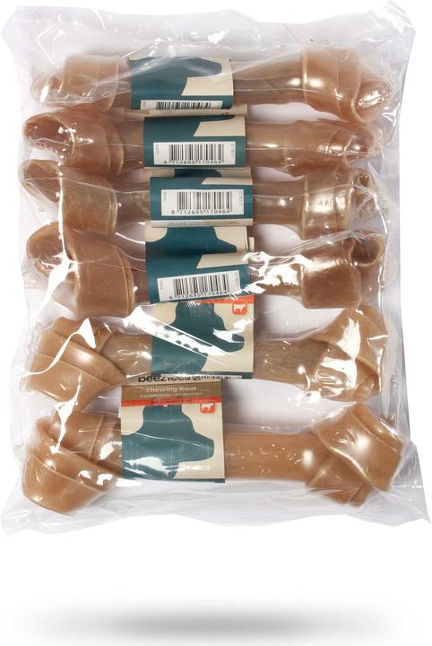 Actual product image Beeztees Chewing knot Beef skin (Adult, 1 pcs., 150 g)