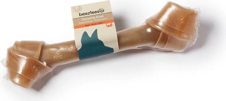 Actual product image Beeztees Chewing knot Beef skin (Adult, 1 pcs., 150 g)