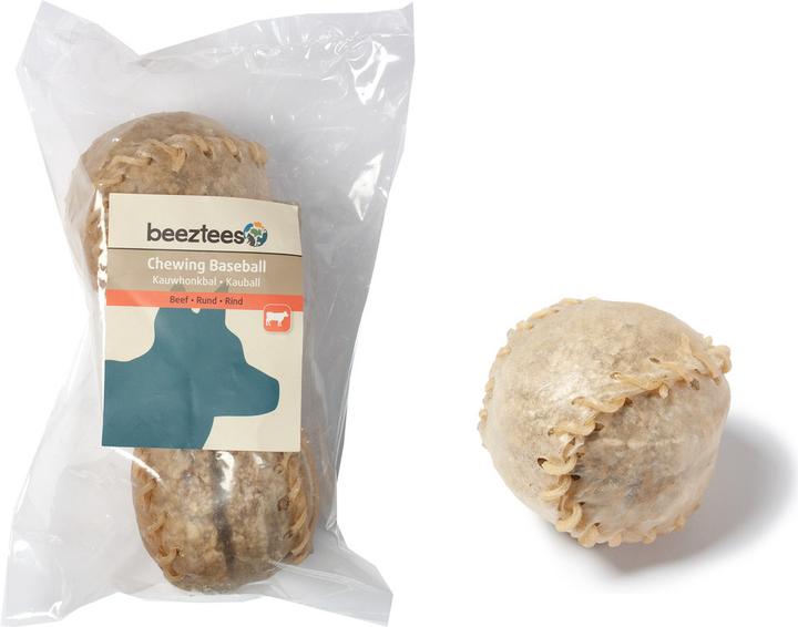 Image du produit Beeztees Baseball à mâcher peau de boeuf (160 g)