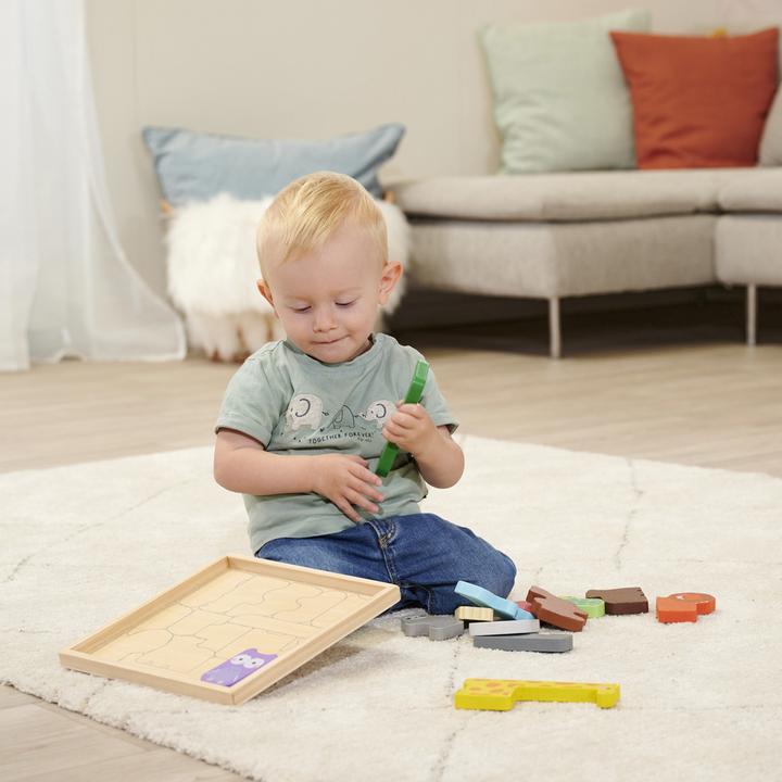 Actual product image Eichhorn EH Animal set in wooden box
