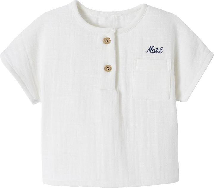 Vertbaudet Baby Henley-Shirt, personalisierbar