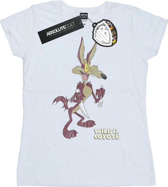 Immagine prodotto Looney Tunes Wile E Coyote Distressed Maglietta Donna (S)